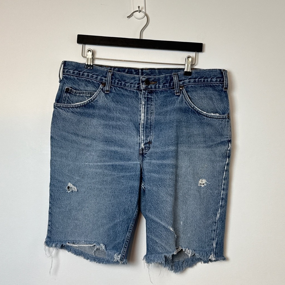 Vintage Cut off and distressed jean shorts.